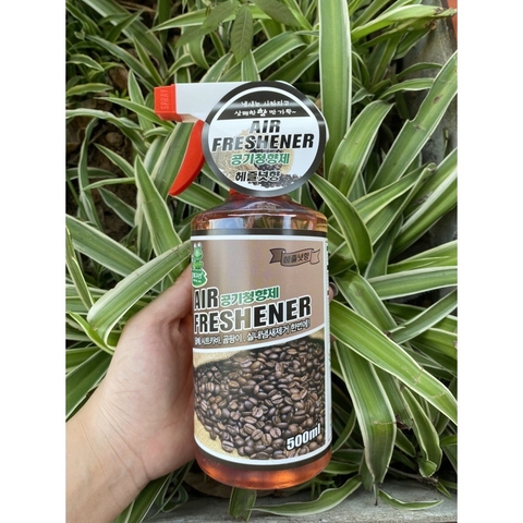 Chai xịt cafe Hàn Quốc Air Freshener 500ml