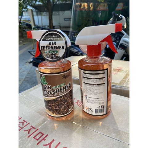 Chai xịt cafe Hàn Quốc Air Freshener 500ml