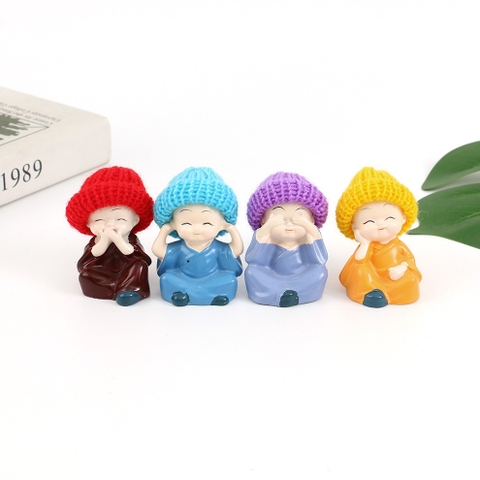 Bộ tượng 4 chú tiểu Tứ Không