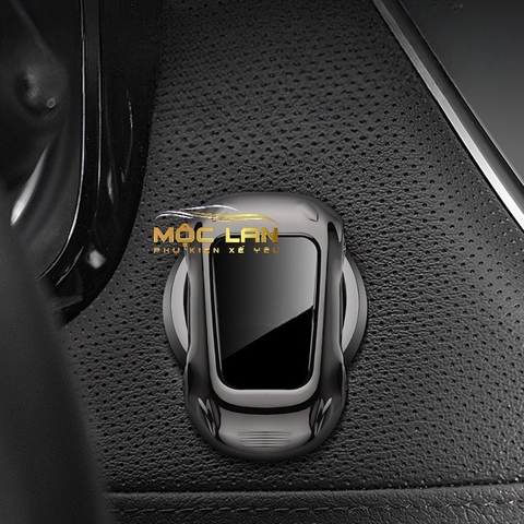 Nắp trang trí bảo vệ nút khởi động Start/Stop Engine xe ô tô có logo hãng xe kiểu dáng hình chiếc xe