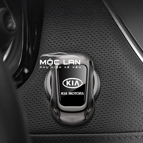 Nắp trang trí bảo vệ nút khởi động Start/Stop Engine xe ô tô có logo hãng xe kiểu dáng hình chiếc xe