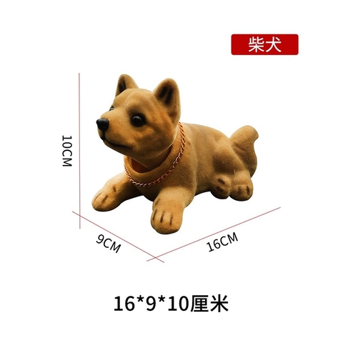 Chó lắc lư trang trí taplo ô tô, xe hơi bàn làm việc ngộ nghĩnh