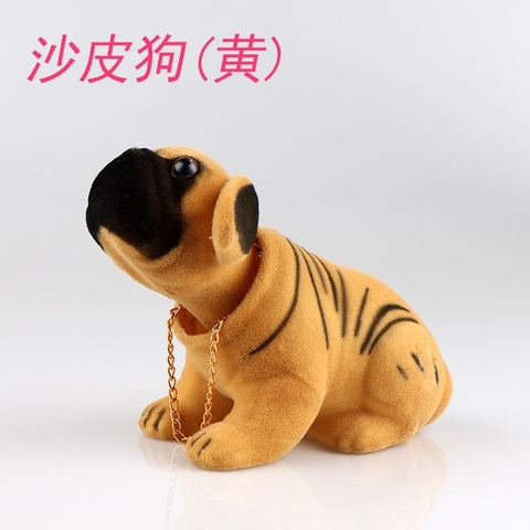Chó lắc lư trang trí taplo ô tô, xe hơi bàn làm việc ngộ nghĩnh