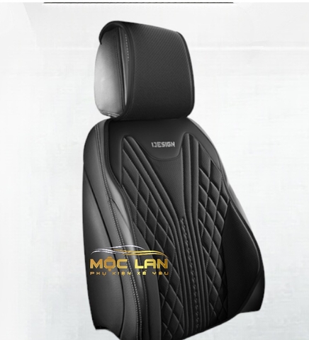 Lót ghế da ô tô NAPPA cao cấp hàng Design thiết kế có lỗ thông hơi kiểu dáng thể thao phù hợp mọi loại xe