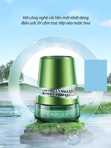 Nước hoa CARLOX sạc USB tản mùi hương - dung tích 50ml