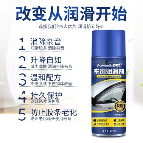 Chai Xịt Dầu Bôi Trơn Cửa Kính Ô Tô Fantastic XML Dung Tích 450ml Chống Kẹt Kính Bảo Dưỡng Gioăng Cao Su Cửa Nóc Ô Tô