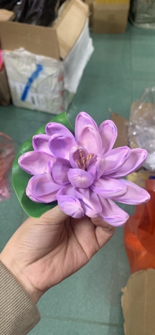 Bình Mộc Liên Hoa Trang Trí Tượng Phật - Trụ Gỗ Mộc Liên Hoa Decor Tượng Phật Tinh Dầu Thơm Cao Cấp