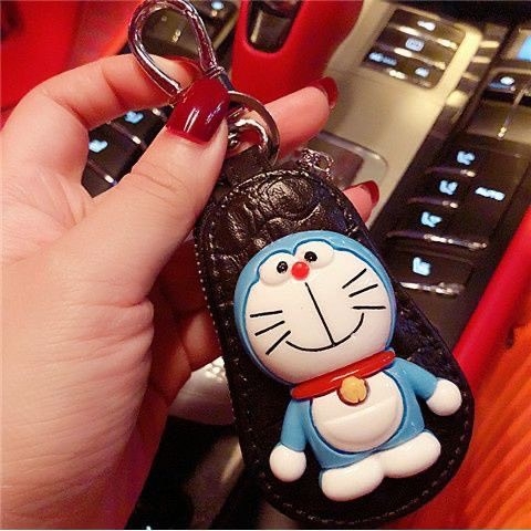 Túi đựng Chìa Khóa Xe ô tô,xe máy đoremon,kitty