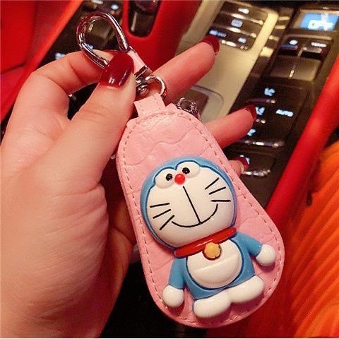 Túi đựng Chìa Khóa Xe ô tô,xe máy đoremon,kitty