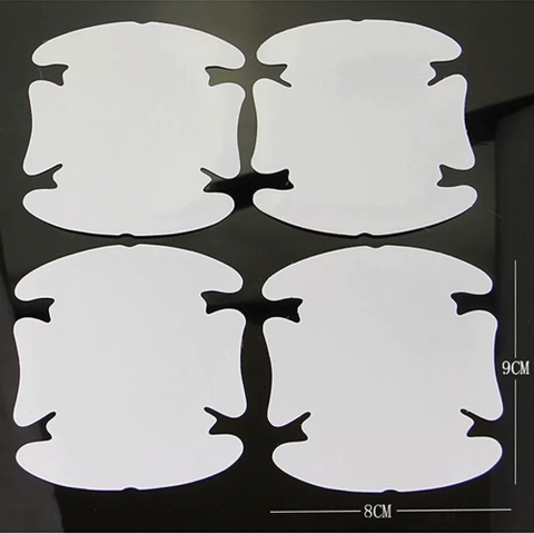 Bộ PPF TPU 4 Miếng Dán Trong Suốt Tay Nắm Hõm Cửa Ô Tô , Film Ppf Chống Xước Tay Nắm Cửa Ô Tô