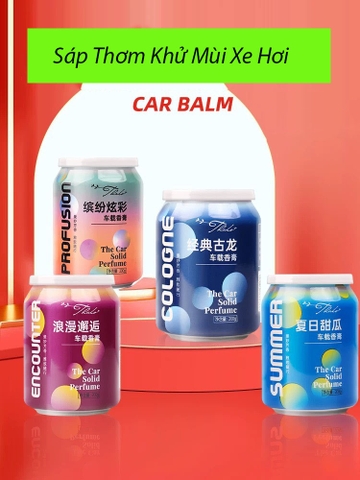 Cốc sáp thơm ô tô dạng lon COCA LAN nhiều mùi
