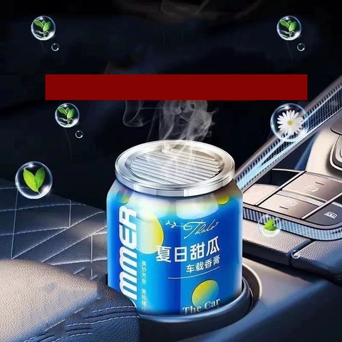 Cốc sáp thơm ô tô dạng lon COCA LAN nhiều mùi