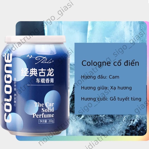 Cốc sáp thơm ô tô dạng lon COCA LAN nhiều mùi
