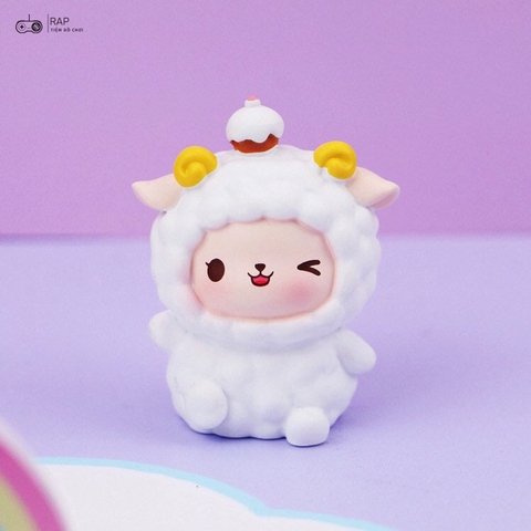 Mô hình cừu Dory biểu cảm dễ thương đáng yêu trang trí nhà cửa,góc học tập, bàn làm việc quà tặng bạn bè
