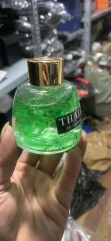 Lọ tinh dầu thơm phòng THALO khử mùi ô tô thiết kế sang trọng có que gỗ khuếch tán 120ml