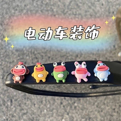 Ếch mini trang trí màn hình DVD , Vè gương, bảng sdt v.v