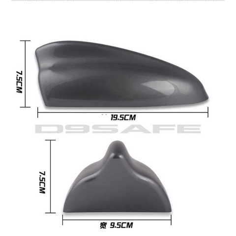 (Chân to) Ăng ten vây cá mập cho xe suv, kona, santafe, cx5, crv
