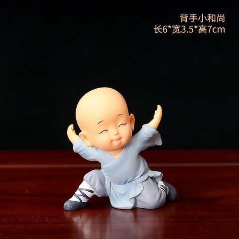 Chú tiểu áo xanh ngộ nghĩnh đáng yêu - 3 chủ đề lao động, âm nhạc, luyện võ