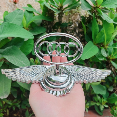 Logo cánh chim đại bàng các hãng xe - logo lắp mui xe ô tô chất liệu mạ hợp kim sáng bóng - LGMX