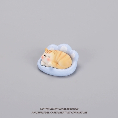 Mô hình Tom & Jerrry và mèo ngủ gật, heo béo, thỏ trắng, chó lười decor bàn học bàn làm việc