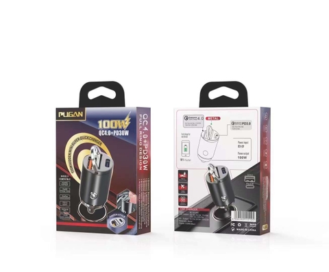 Tẩu sạc nhanh 100W - tẩu âm