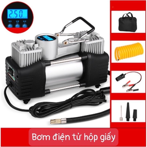 Bơm ô tô 2 xi lanh công suất lớn BH 6 Tháng