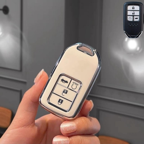 (TPU) ốp khóa mạ nhựa xe Honda