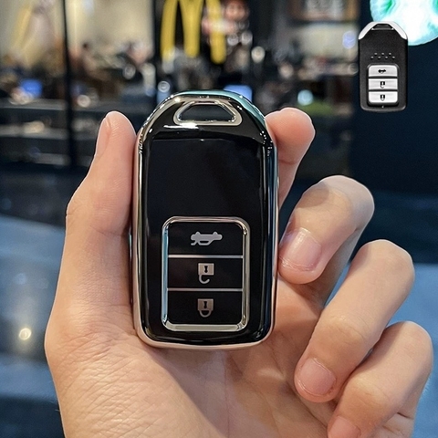 (TPU) ốp khóa mạ nhựa xe Honda