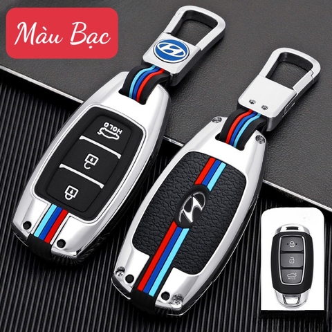 [Màu Bạc]Ốp khóa kim loại phản quang thể thao các dòng xe - Màu Bạc Inox
