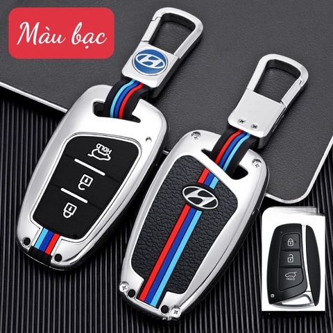 [Màu Bạc]Ốp khóa kim loại phản quang thể thao các dòng xe - Màu Bạc Inox