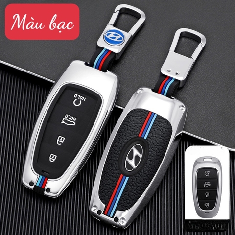 [Màu Bạc]Ốp khóa kim loại phản quang thể thao các dòng xe - Màu Bạc Inox