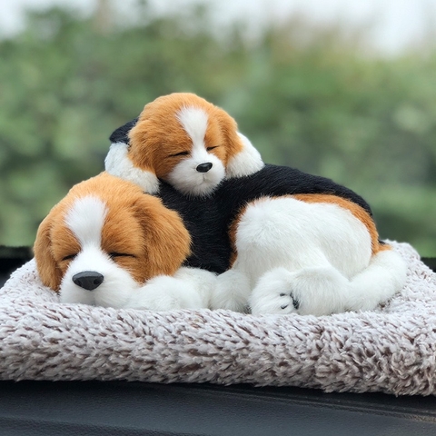 ( loại đôi ) Thú bông than hoạt tính trên ô tô 20x28cm