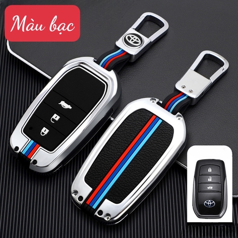 [Màu Bạc]Ốp khóa kim loại phản quang thể thao các dòng xe - Màu Bạc Inox