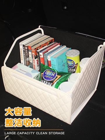 Thùng đựng đồ gấp gọn bằng da nhiều mẫu