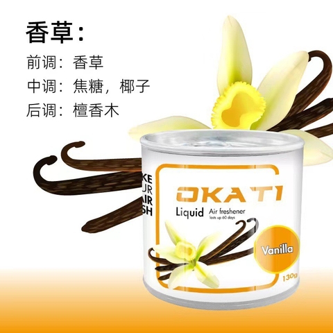 (9 mùi) Sáp Thơm OKATI - Loại sáp thơm dạng tinh dầu lỏng nguyên chất đến 80% - Đóng lon 130gram