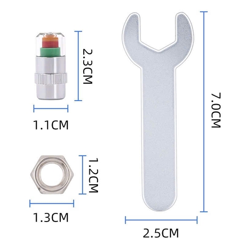 Bộ 4 nắp chụp van có cảm biến