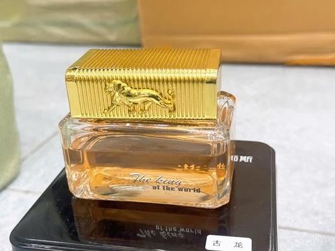 Nước Hoa FOR CAR Hoàng Gia Mạ Vàng Cao Cấp Sư Tử JAGUAR - Dung Tích 80ml