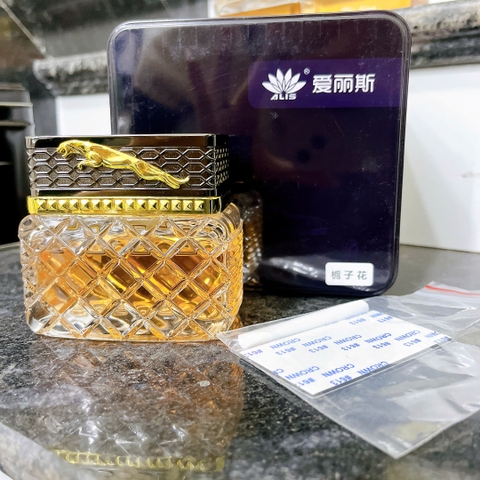 Nước Hoa FOR CAR Hoàng Gia Mạ Vàng Cao Cấp Sư Tử JAGUAR - Dung Tích 80ml