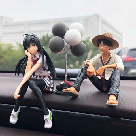 [Ảnh thật/Sẵn]  One Piece Lufei Yukino nội thất ô tô nhỏ đồ trang trí trang trí phòng khách để bàn