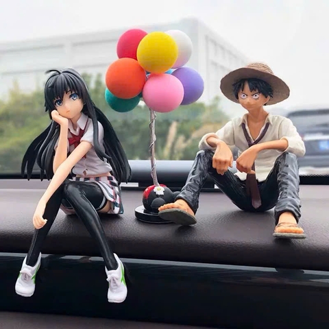 [Ảnh thật/Sẵn]  One Piece Lufei Yukino nội thất ô tô nhỏ đồ trang trí trang trí phòng khách để bàn