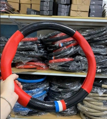 Bọc vô lăng da lộn size 38cm