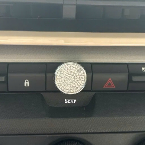 Đồ ốp đính đá Vinfast VF3 ( cửa gió , âm lượng, điều hoà)