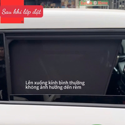Rèm Che Nắng Nam Châm Chuẩn Fom Theo Xe