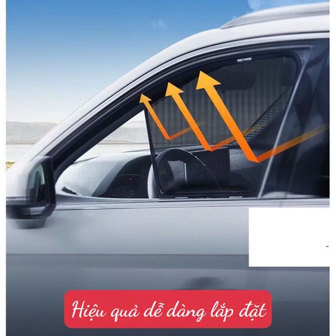 Rèm Che Nắng Nam Châm Chuẩn Fom Theo Xe
