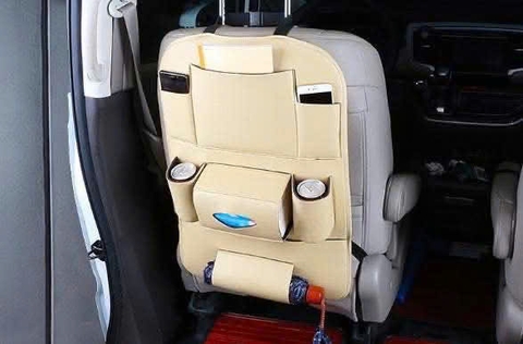 Túi da treo đồ ghế sau,túi treo đồ đa năng