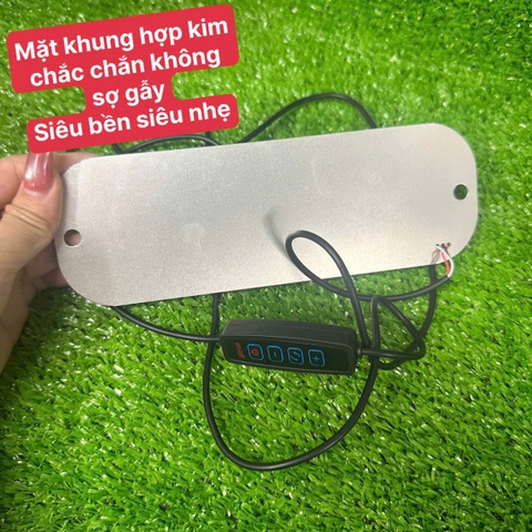 Mào taxi dạng led mỏng - chế độ chuyển đổi 2 màu