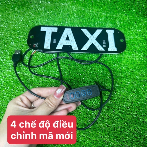 Mào taxi dạng led mỏng - chế độ chuyển đổi 2 màu
