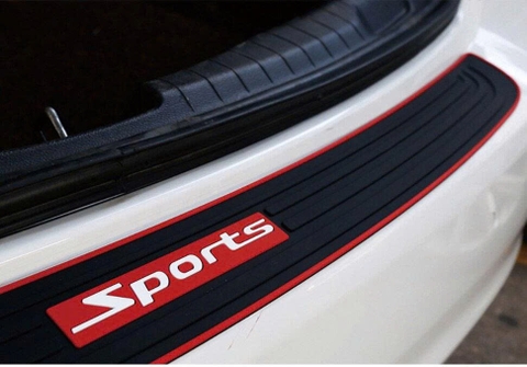 (KH) Miếng dán cao su sport dán cốp sau xe ô tô 7cmx90cm