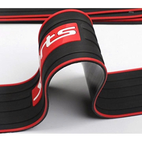 (KH) Miếng dán cao su sport dán cốp sau xe ô tô 7cmx90cm