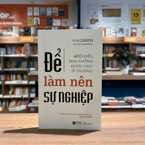 Để làm nên sự nghiệp 119k